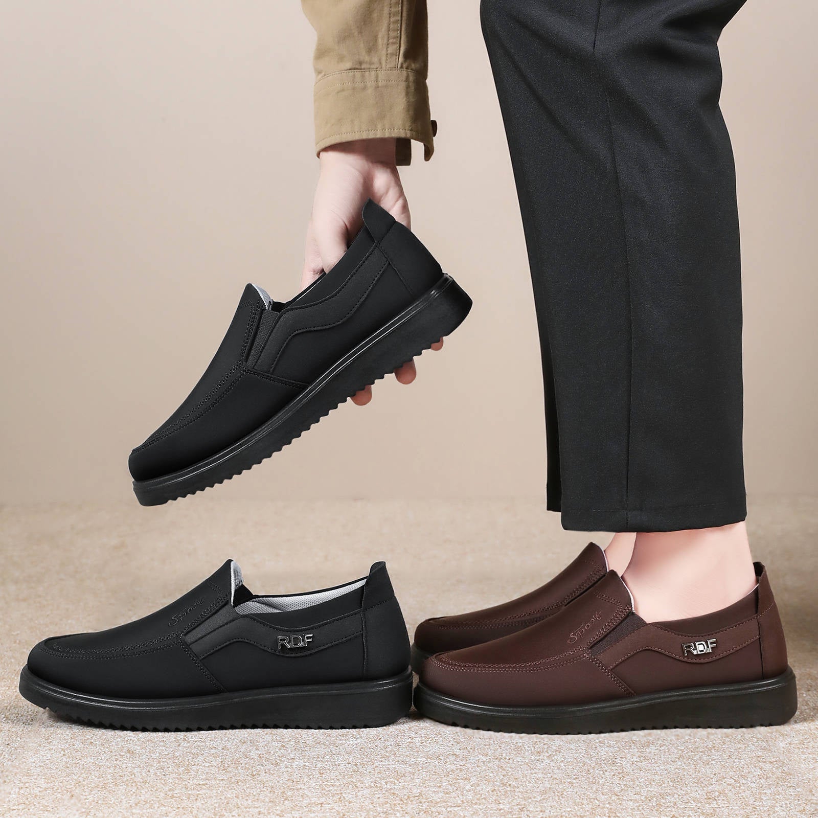 Versatile Slip-on Comfortable Soft-soled Old Beijing Cloth Shoes