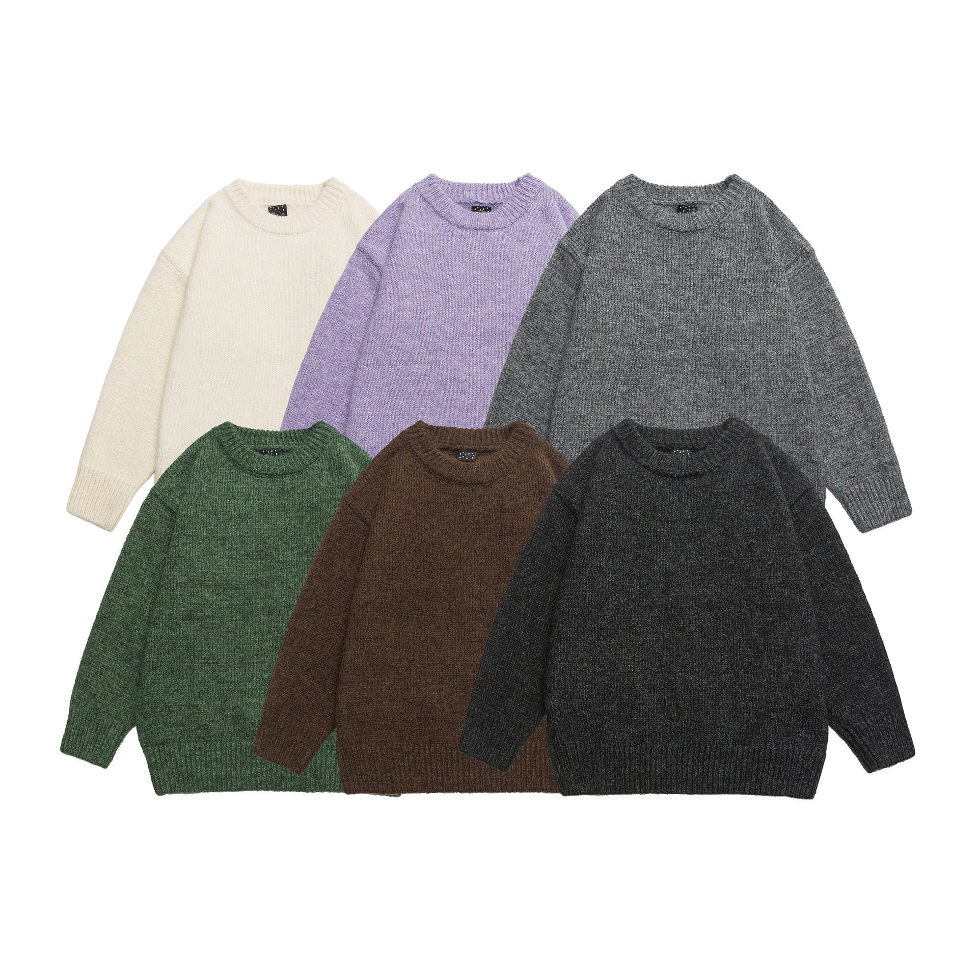 Winter Couple Casual Sweater Men Japanese Style Simple