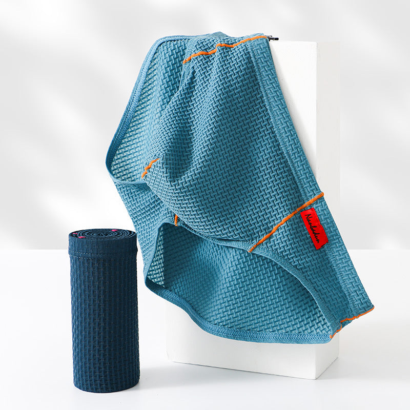 Men's Low Waist Plaid Hip Lifting Briefs