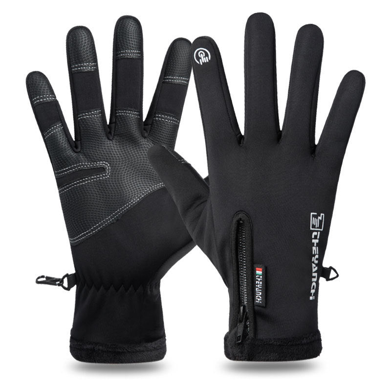 Winter Gloves Touchscreen Non-Slip Unisex Waterproof Windproof Warm Cycling Ski Sports Gloves