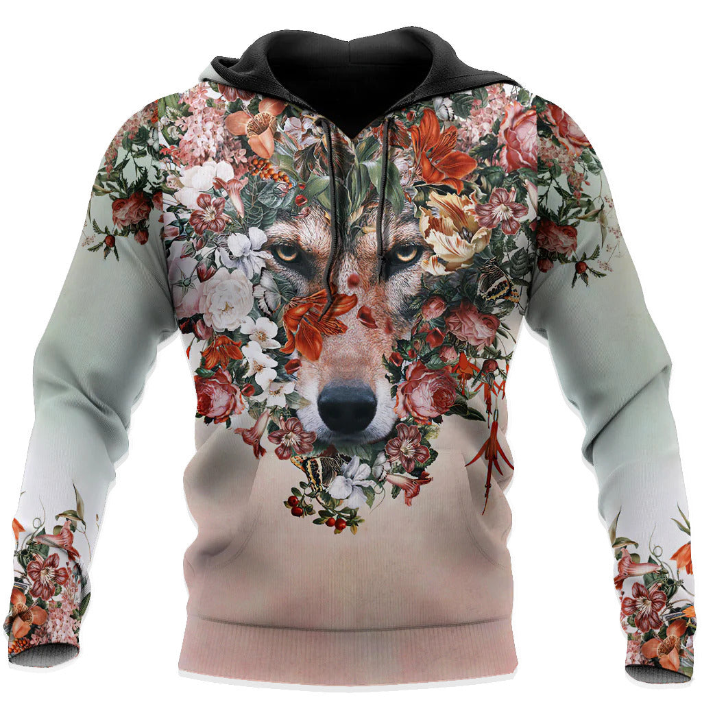 Digital Printing Leisure Fashion Hooded Sweatshirt