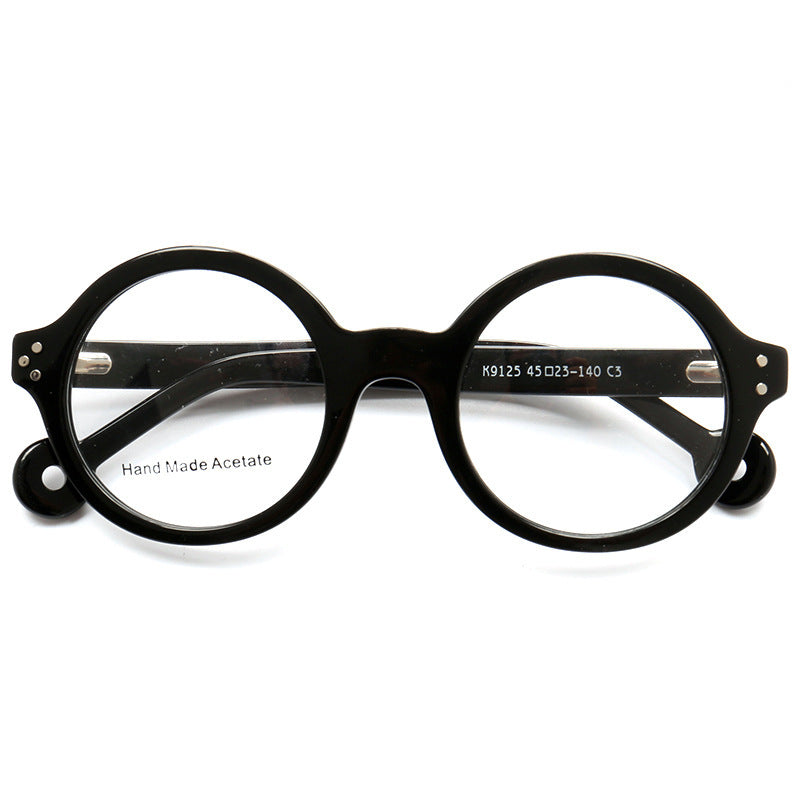 Fashion Personality Wood Stripe Glasses Frame