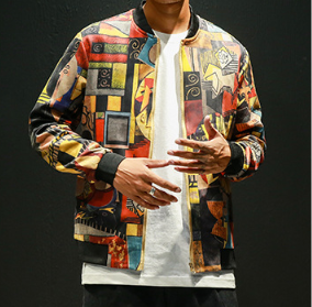 Men's Printed Jacket