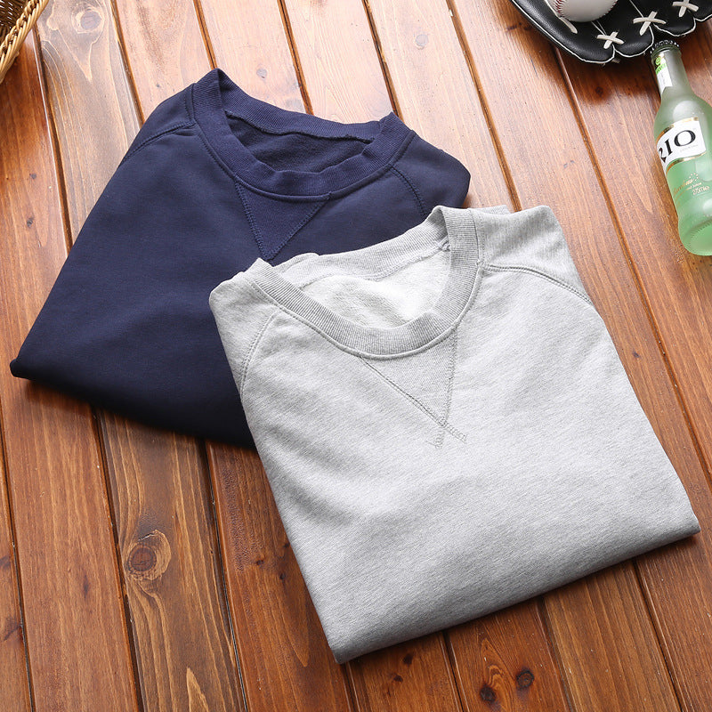 New Men's Round Neck Sweatshirt