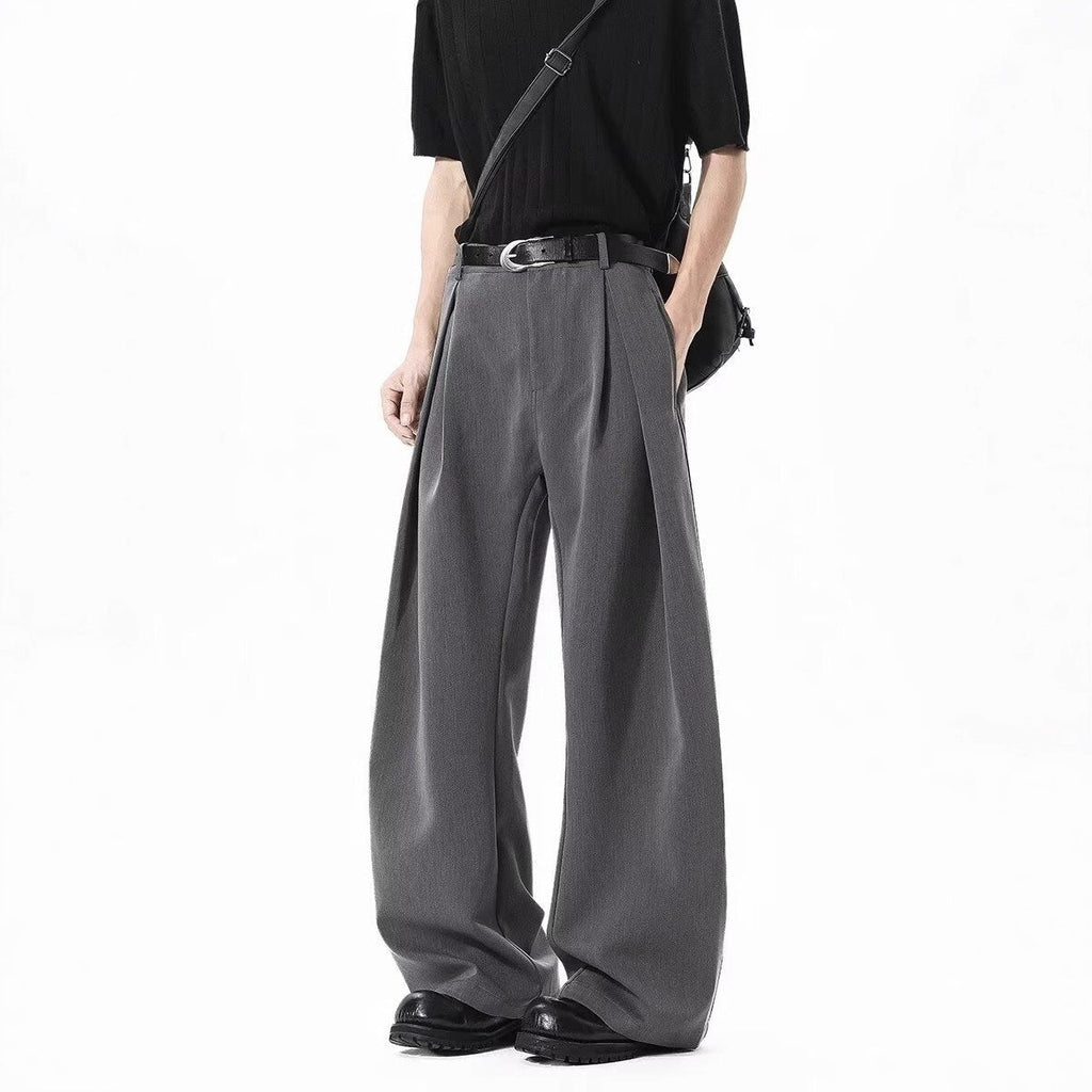 3D Tailored Pleated Pants For Men