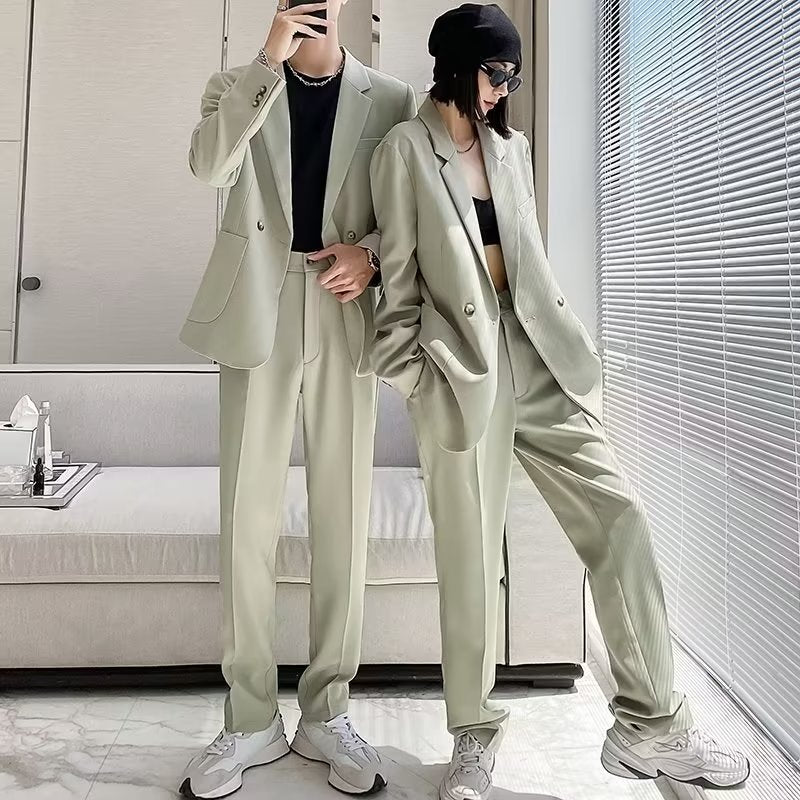 Men's Casual Draping Suit Suit