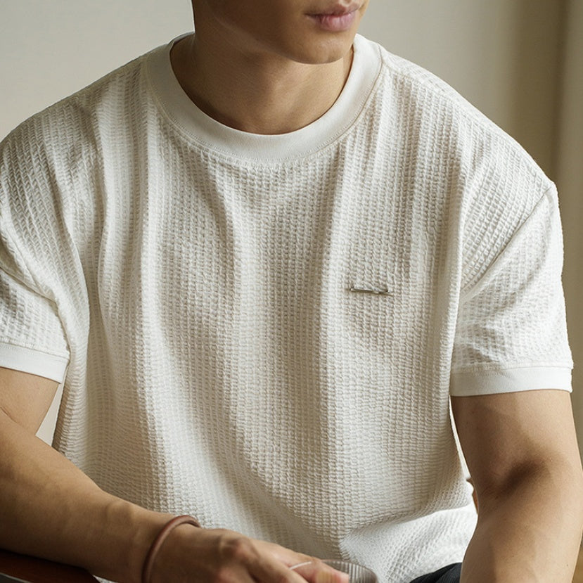 Business Casual Anti-wrinkle Short-sleeved T-shirt