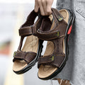Casual summer sandals men's shoes plus size