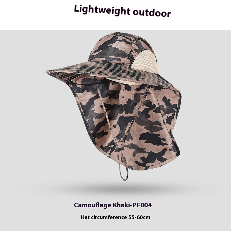 Alpine Cap Sun Protection Men's Outdoor UV-proof