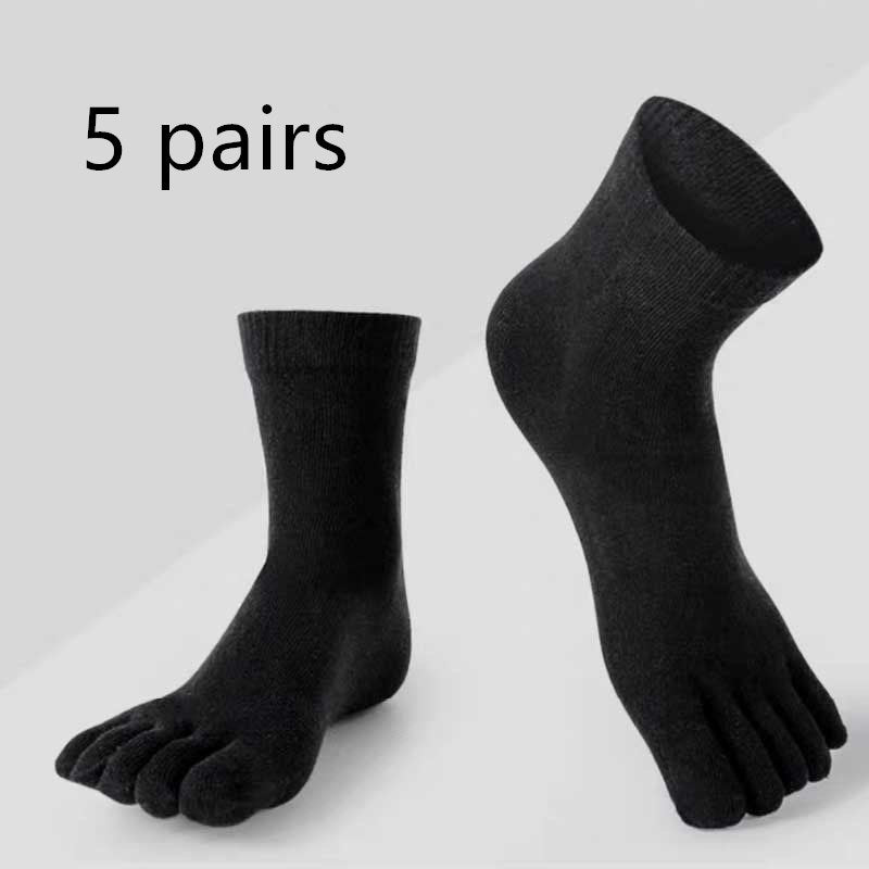Men's deodorant split toe socks sports cotton