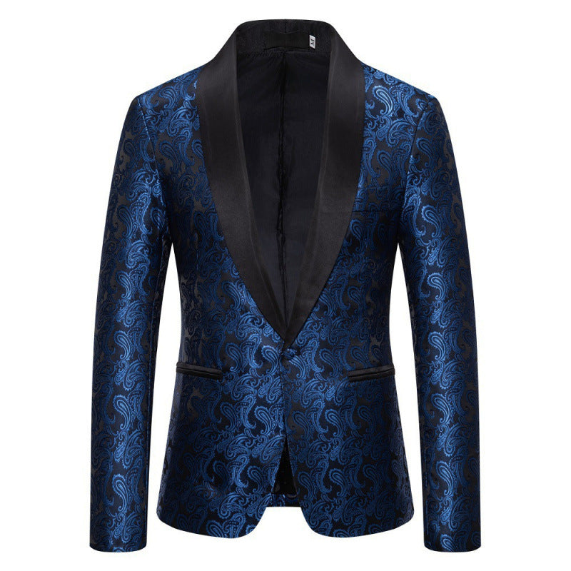 Fashion Design Formal Men's Lapel Suit Jacket