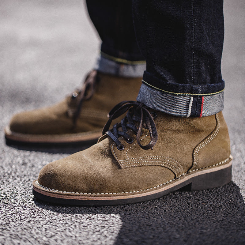 High-top British Desert Boots Mid-top Martin Boots