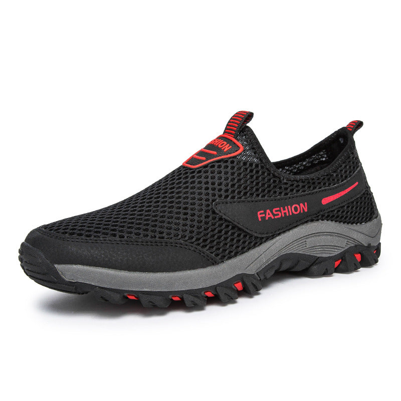 Spring and summer new mesh breathable hiking shoes