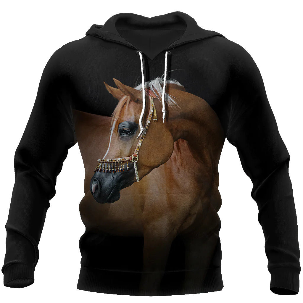 Digital Printing Leisure Fashion Hooded Sweatshirt