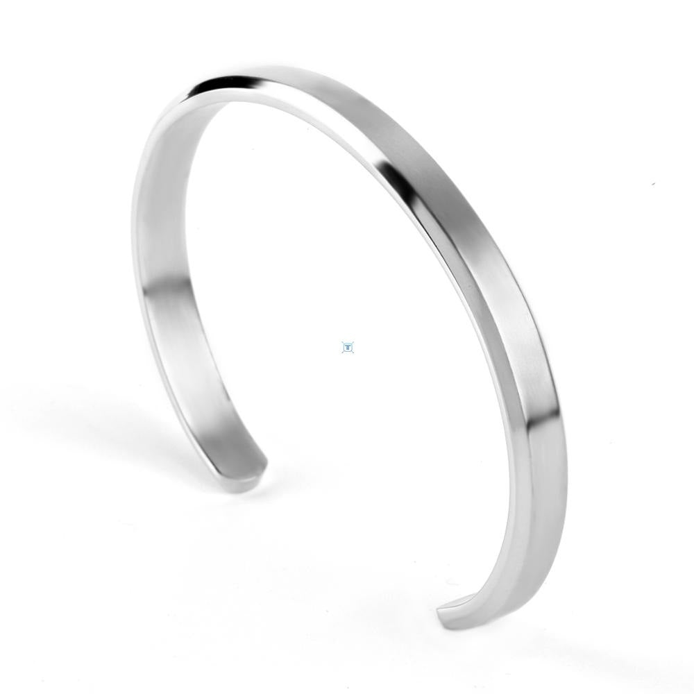 Stainless Steel Bracelet Cuff Jewelry Men