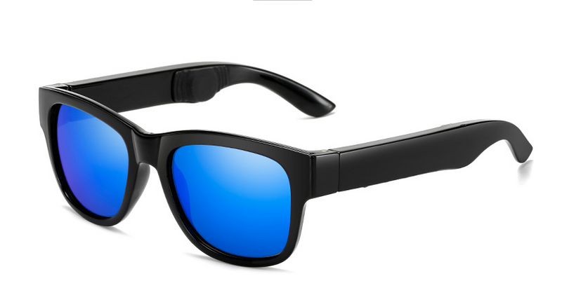 Bone Conduction Bluetooth Headset Glasses Smart Touch Outdoor Riding Sunglasses