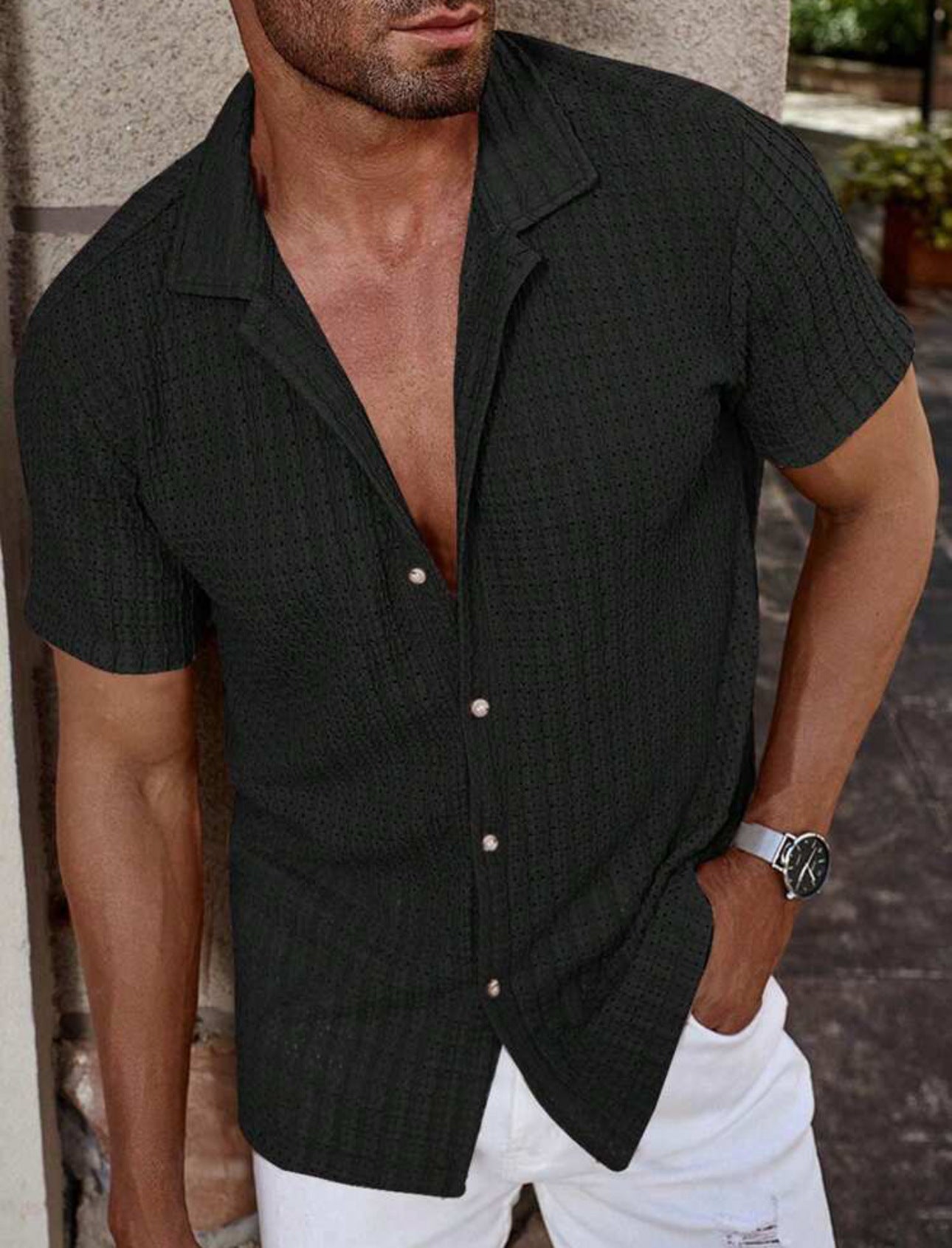 Men's Casual Slim shirt