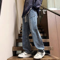 American Fashion Brand Vintage Mop Straight Jeans