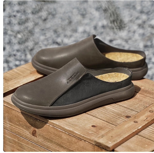 Outdoor Wear Summer Deodorant Leather Sandals Men