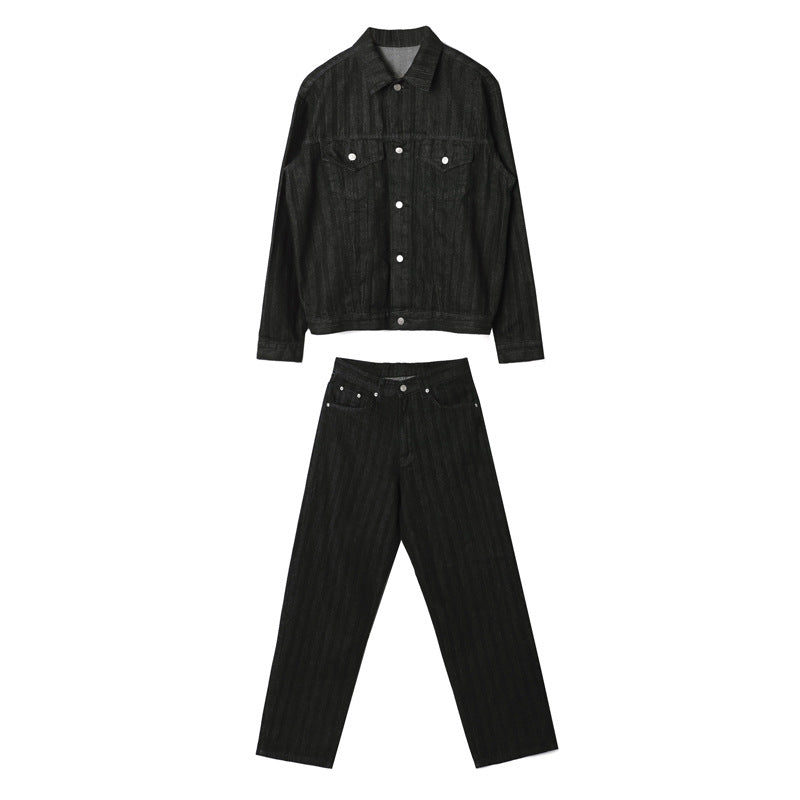 Men's Casual Versatile Workwear Denim Jacket