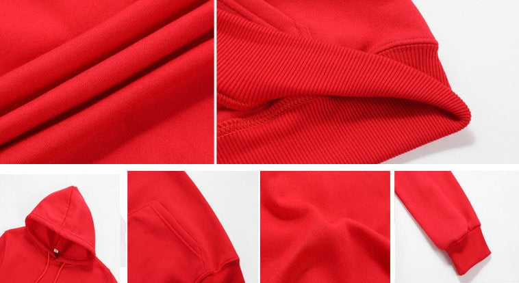 Autumn And Winter Leisure Fleece Sweater Pullover Hoodie