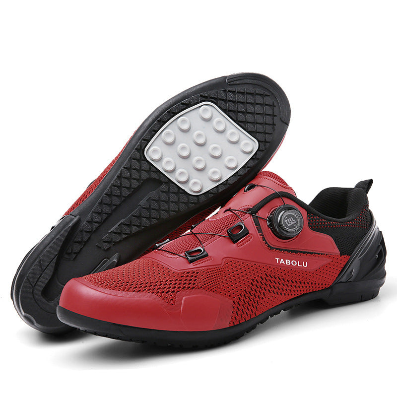 Breathable Bicycle Cycling Shoes Men's Road Bike Lock