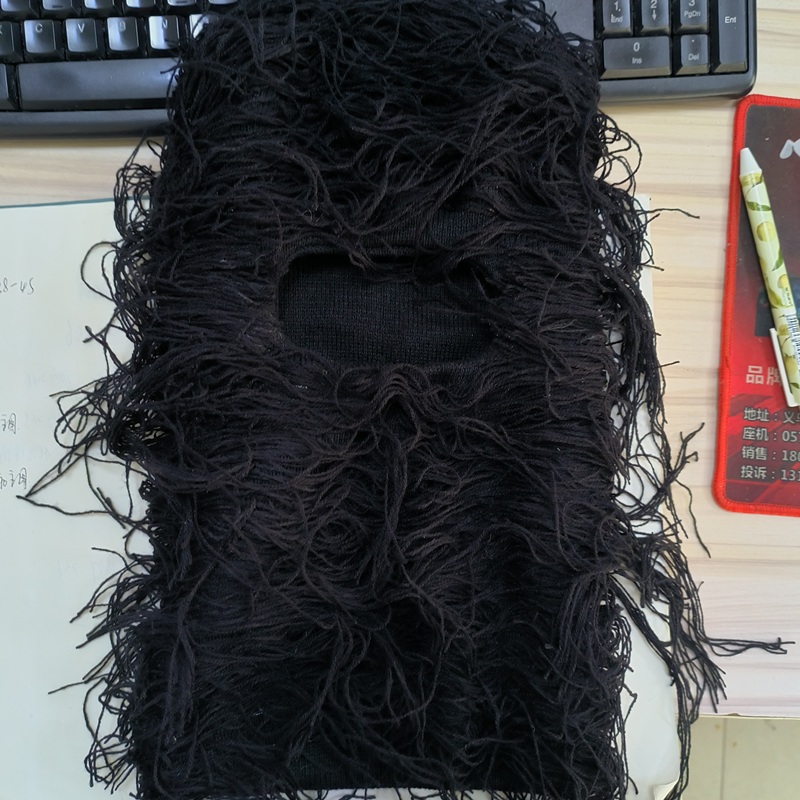 Balaclava Men's And Women's Knitted Camouflage Headgear Wool Hat