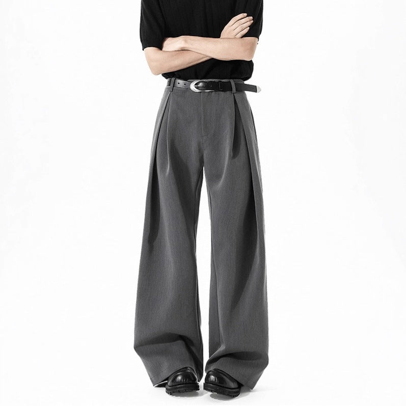 3D Tailored Pleated Pants For Men