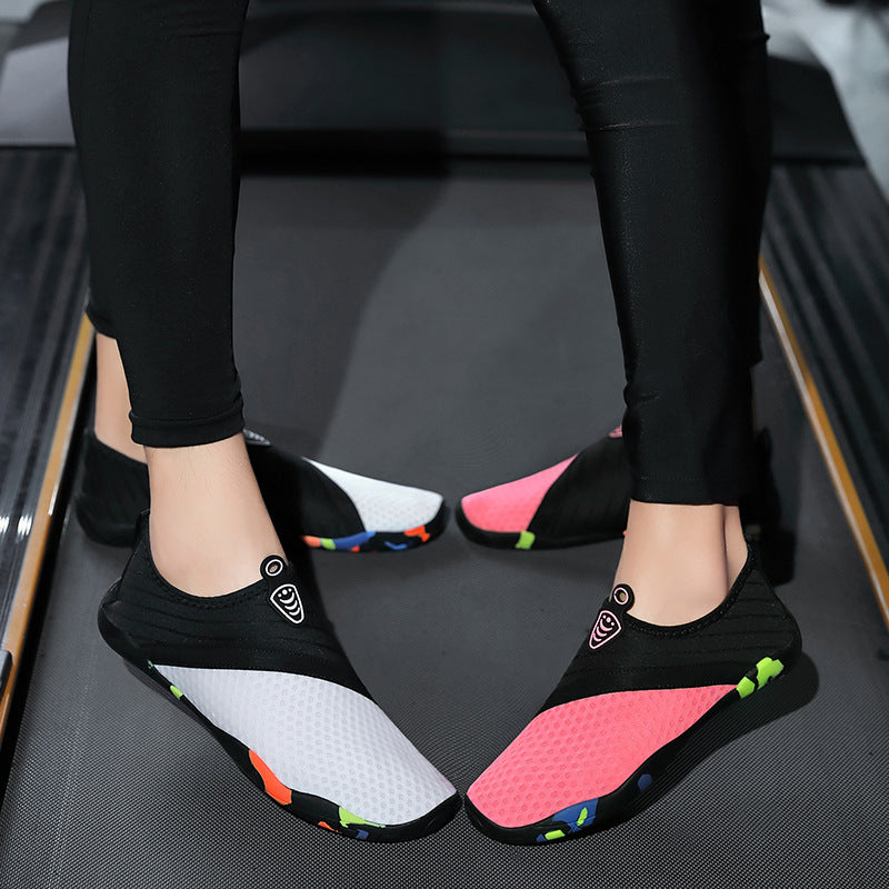 Red Upstream Foot Soft Bottom Skin Shoes Men