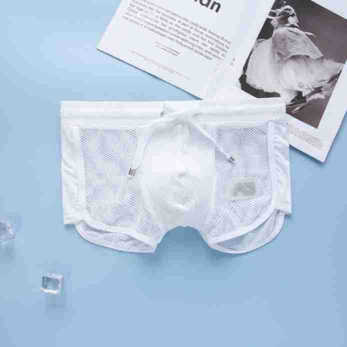 Men's Boxer Classic Loose Arrow Pants Breathable Mesh Men's S Shorts