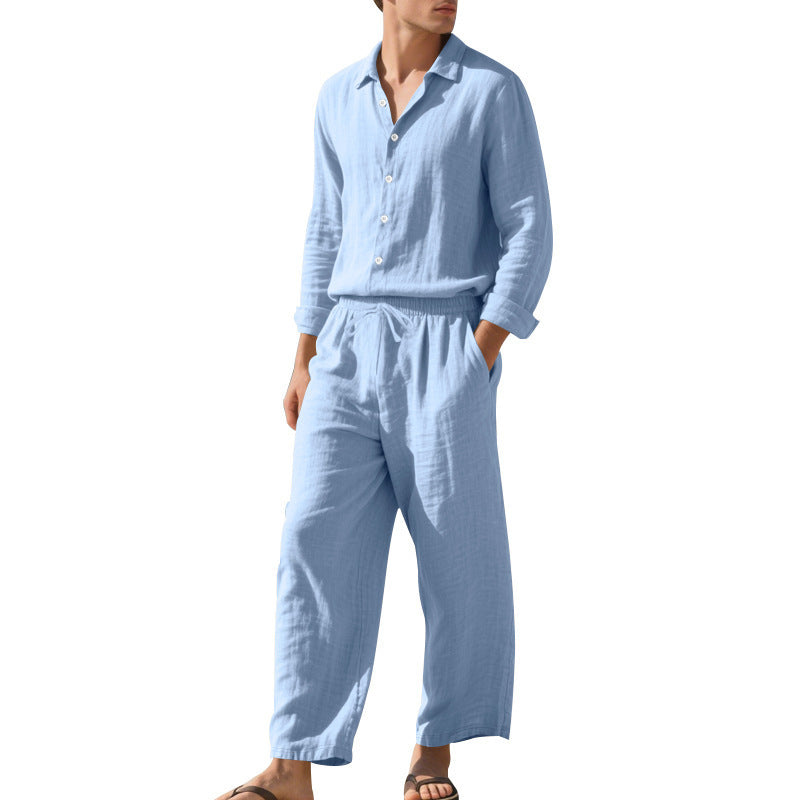 Sun Protection Long Sleeve Shirt Trousers Suit