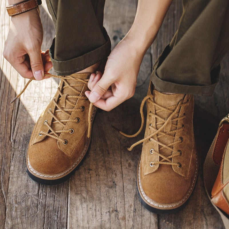 British Style Low-top Shoes All-match Casual Short Boots