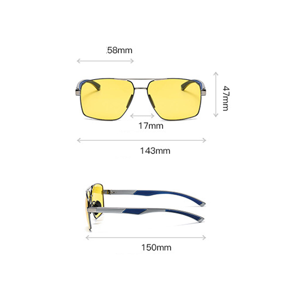 Sunglasses Men's New Trendy Color-changing Polarized Sunglasses
