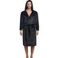 Couple Hooded Flannel Robes For Autumn And Winter