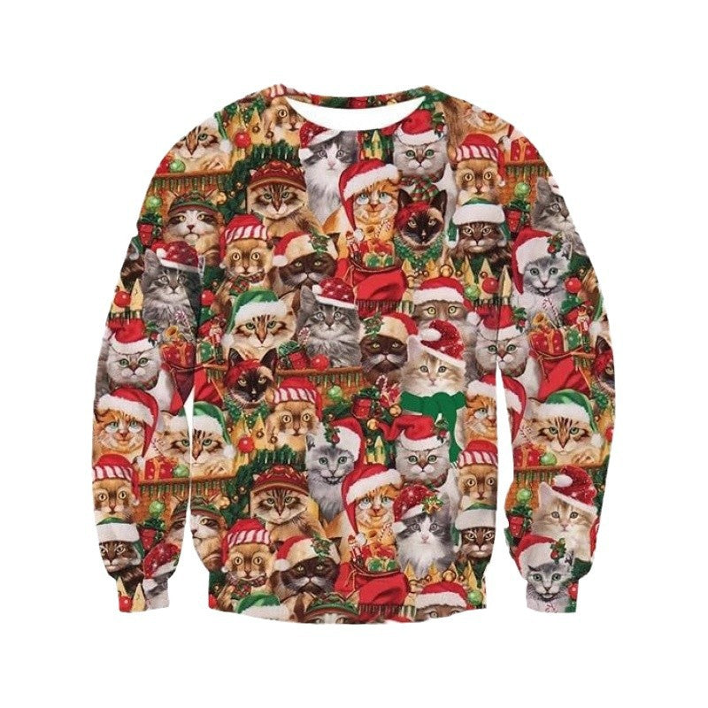 Christmas Tree Style Old Man Dance Dress Up Sweater