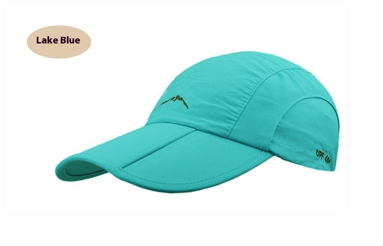 Spring And Summer Rainproof Quick-drying Cap Breathable Men's And Women's Outdoor Sports