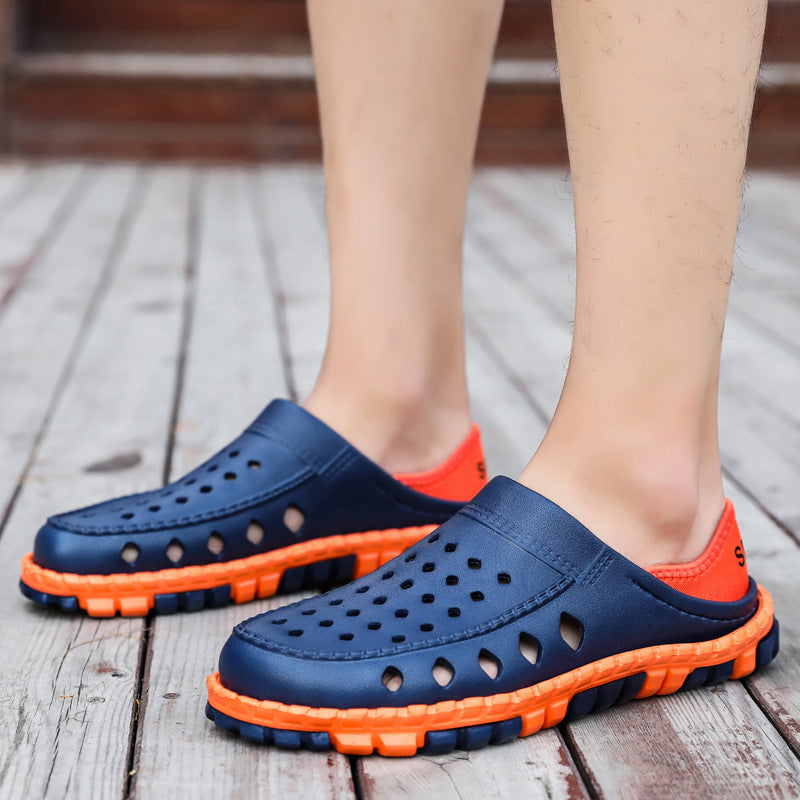 Hollowed-out and breathable sandals