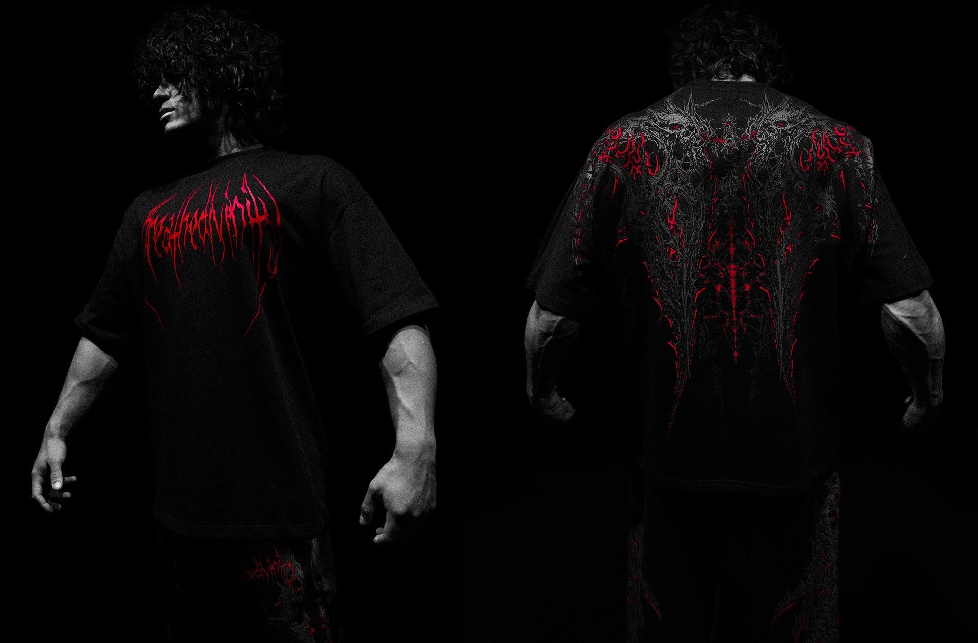 American Printed Sports Fitness Cotton Short Sleeve