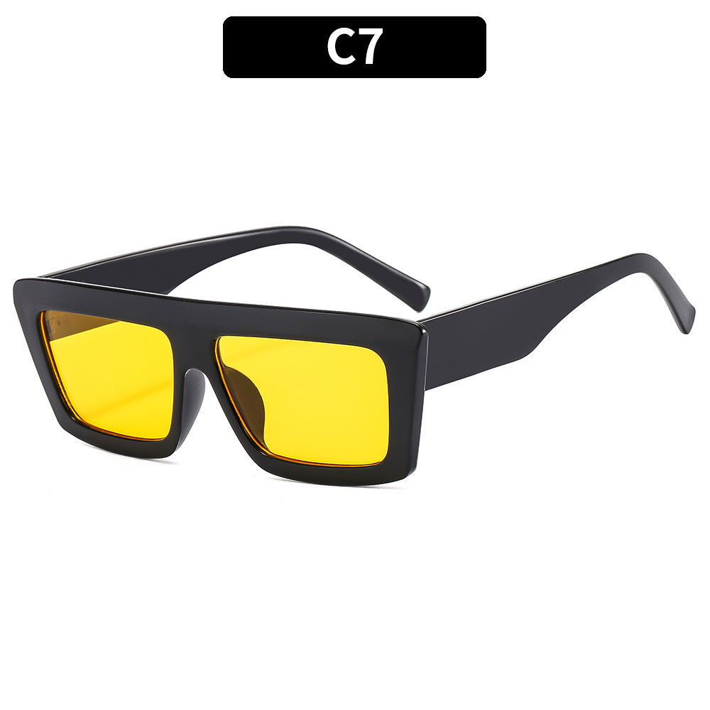 Box UV-proof Hip Hop Sunglasses