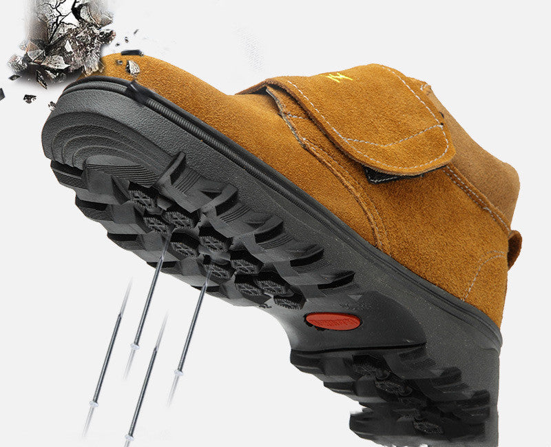 High Temperature And Splash-proof Welding Protective Shoes, Anti-smash And Anti-puncture