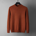 Casual Half High Neck Round Neck Sweater