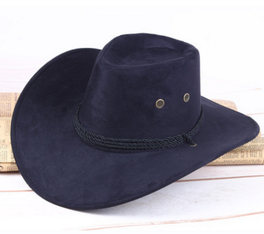 Summer men's sun hat, western cowboy hat