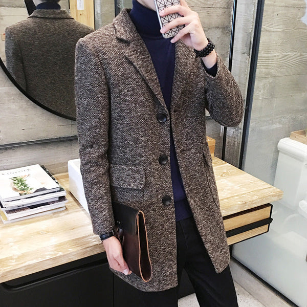 Woolen Trench Coat