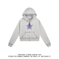 American Diamond XINGX Hooded Cardigan Sweater