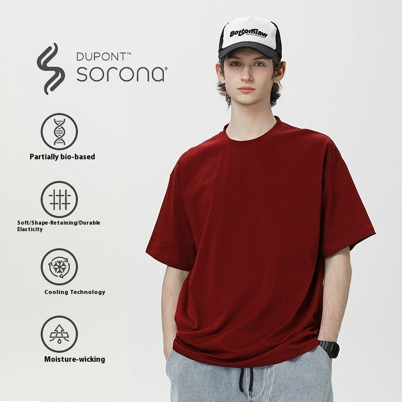 Casual All-Match Sports Fashion Solid Color Top