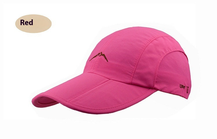 Spring And Summer Rainproof Quick-drying Cap Breathable Men's And Women's Outdoor Sports