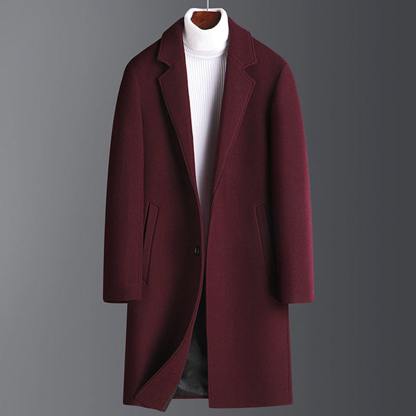Wool Casual Winter Thickened Velvet Woolen Coat