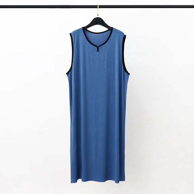 Summer Men's Thin Modal Nightdress