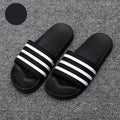 Slippers Home Indoor Bathroom Non-Slip Bathing Soft Striped Sandals And Slippers