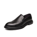 Big Size Men's Leather Shoes Slip-on Loafers